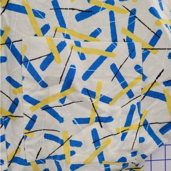 Vintage Sitting‎ Pretty Blue Confetti Shirt – Pair with High-Waist Jeans - Picture 8 of 11